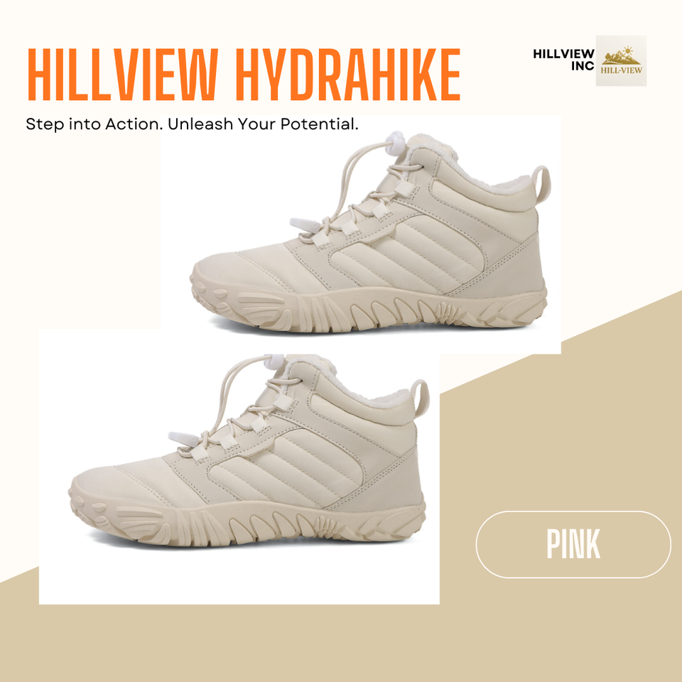 Hillview HydraHike-Wear Pro: Non-slip & Water-Proof Multi-Season Compatible Sneakers (Unisex)