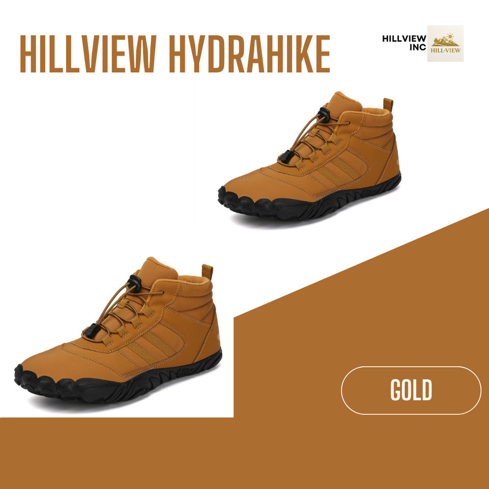 Hillview HydraHike-Wear Pro: Non-slip & Water-Proof Multi-Season Compatible Sneakers (Unisex)