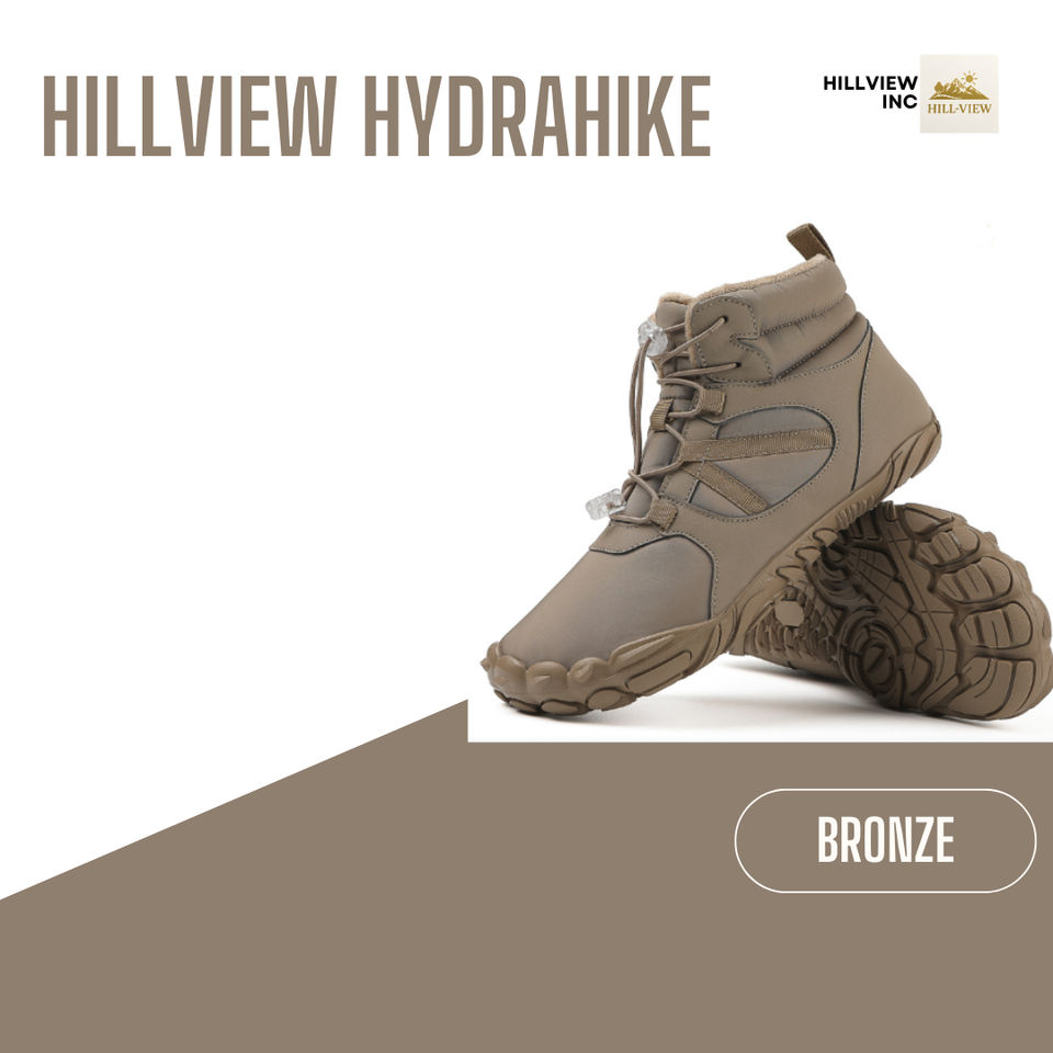 Hillview HydraHike-Wear Pro: Non-slip & Water-Proof Multi-Season Compatible Sneakers (Unisex)