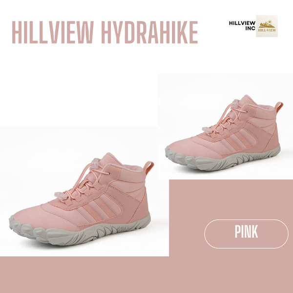 Hillview HydraHike-Wear Pro: Non-slip & Water-Proof Multi-Season Compatible Sneakers (Unisex)