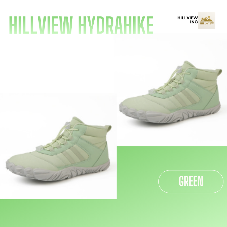 Hillview HydraHike-Wear Pro: Non-slip & Water-Proof Multi-Season Compatible Sneakers (Unisex)