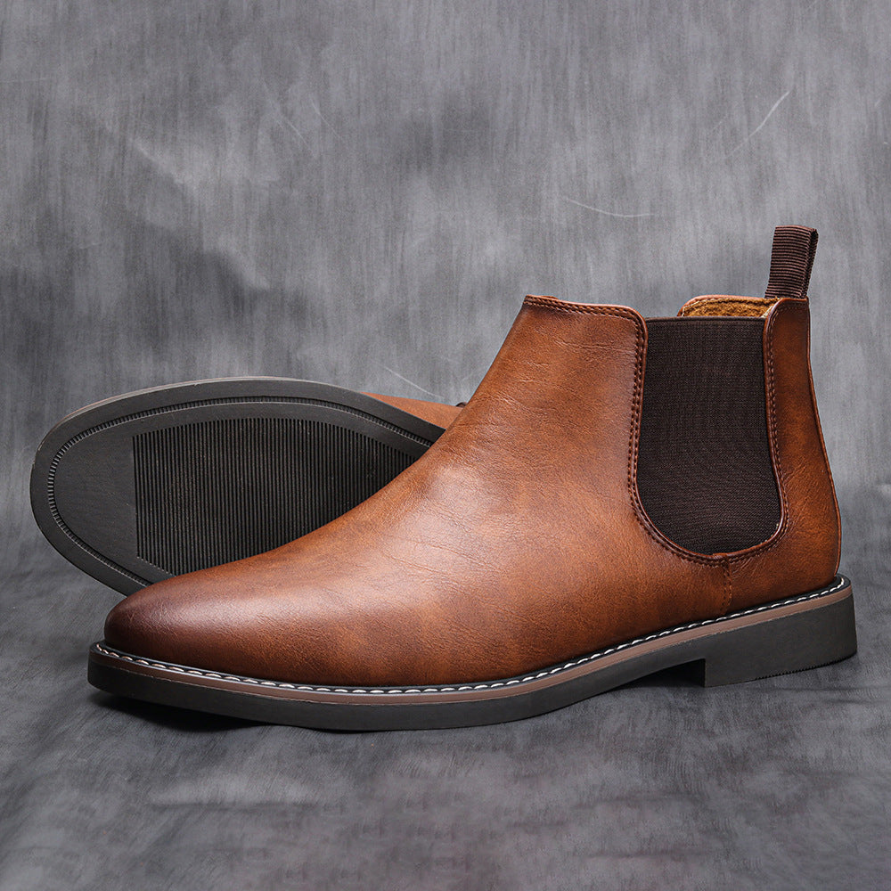 Men's Classic Chelsea Boots Fashion Retro Ankle Boots